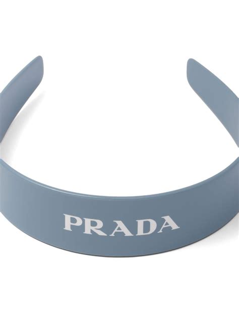 prada headband used|farfetch prada headband.